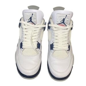 Air Jordan 4 Retro Midnight Navy Men’s Sneakers size 11 in Great Used Condition